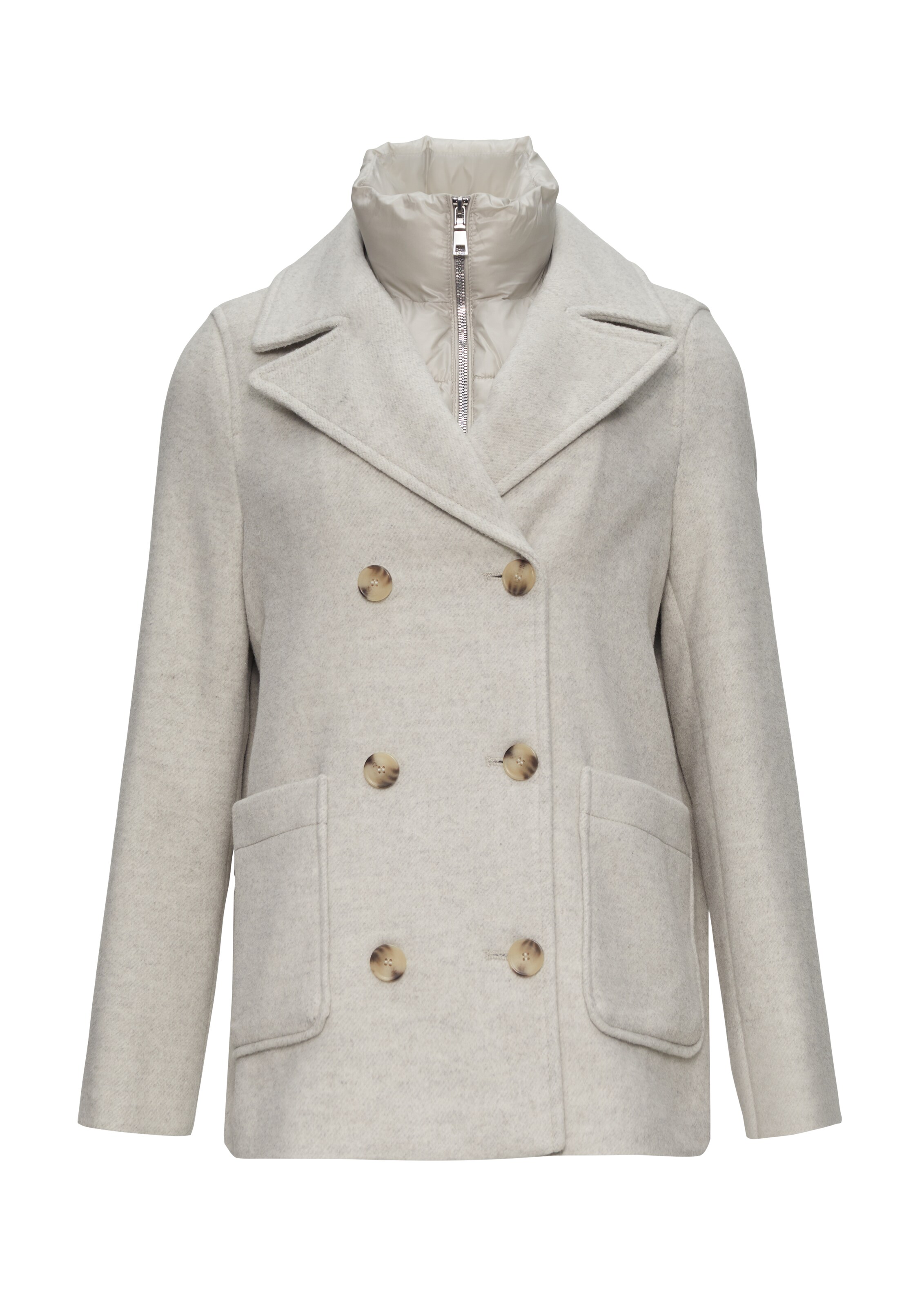 Veste mi-saison s.Oliver en gris : devant