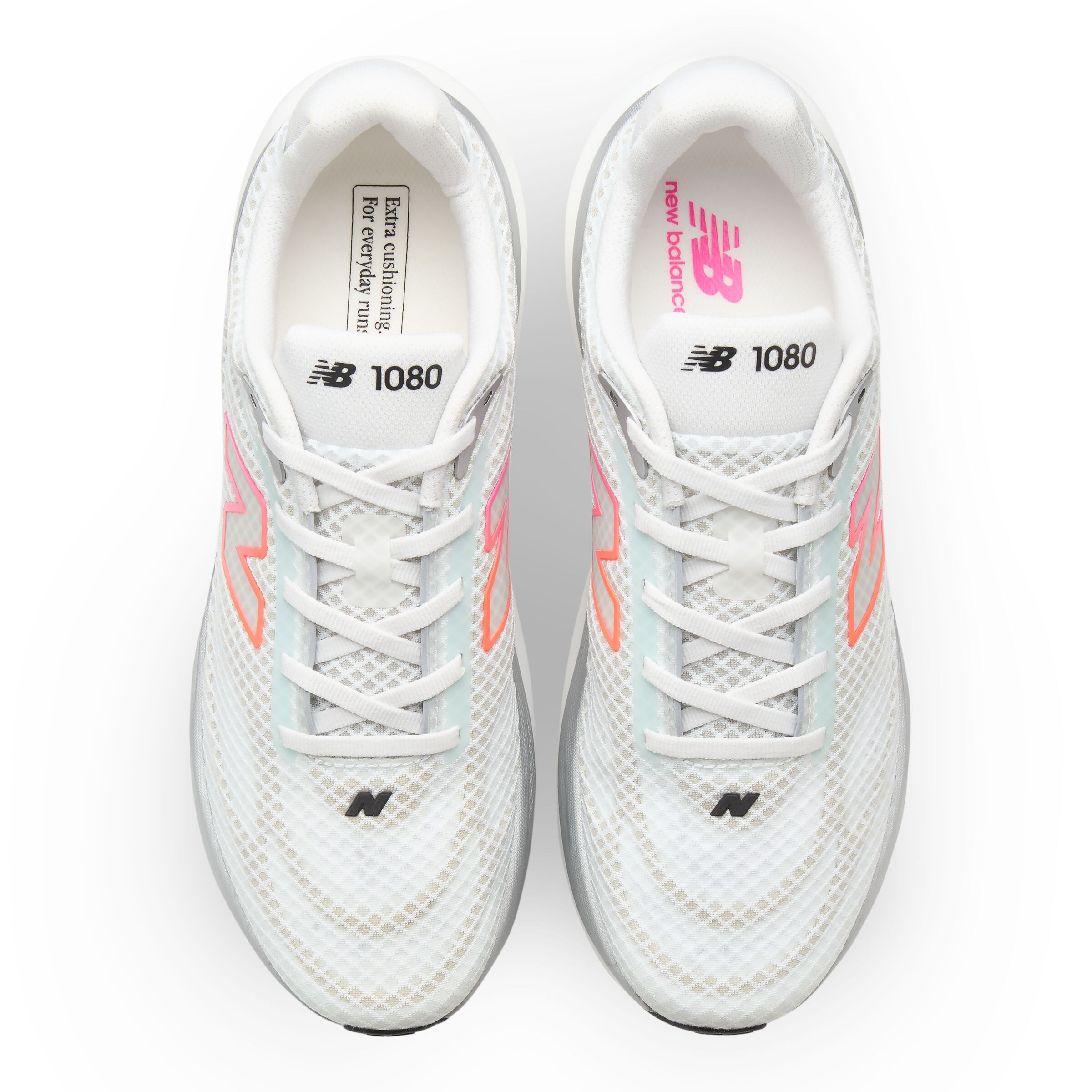 new balance Loopschoen '1080v15 Grey Days' in Wit