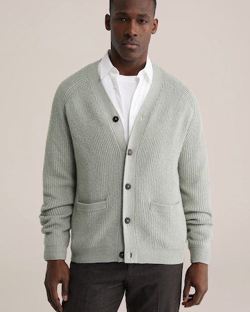 WE Fashion Pletena jopa | siva barva: sprednja stran