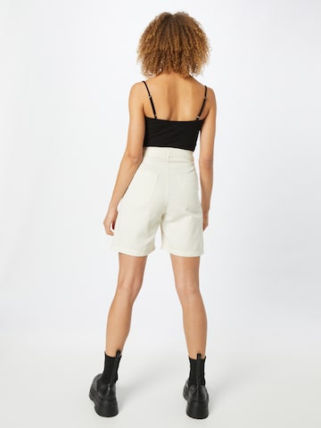 Loosefit Pantaloni con pieghe di ESPRIT in bianco