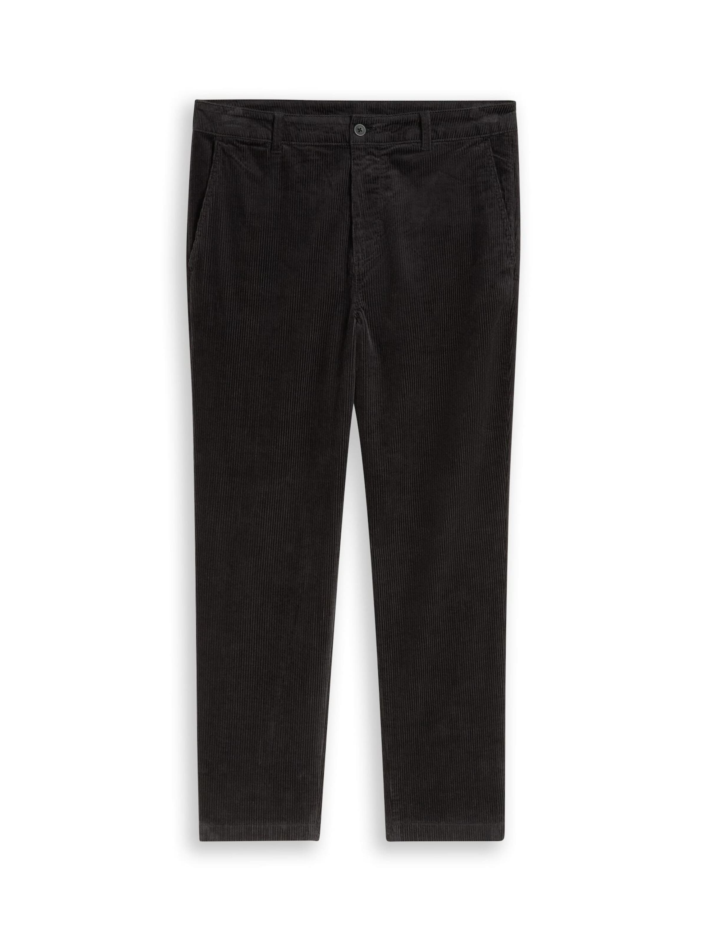 TOM TAILOR DENIM Loosefit Hose in Grau: Vorderseite