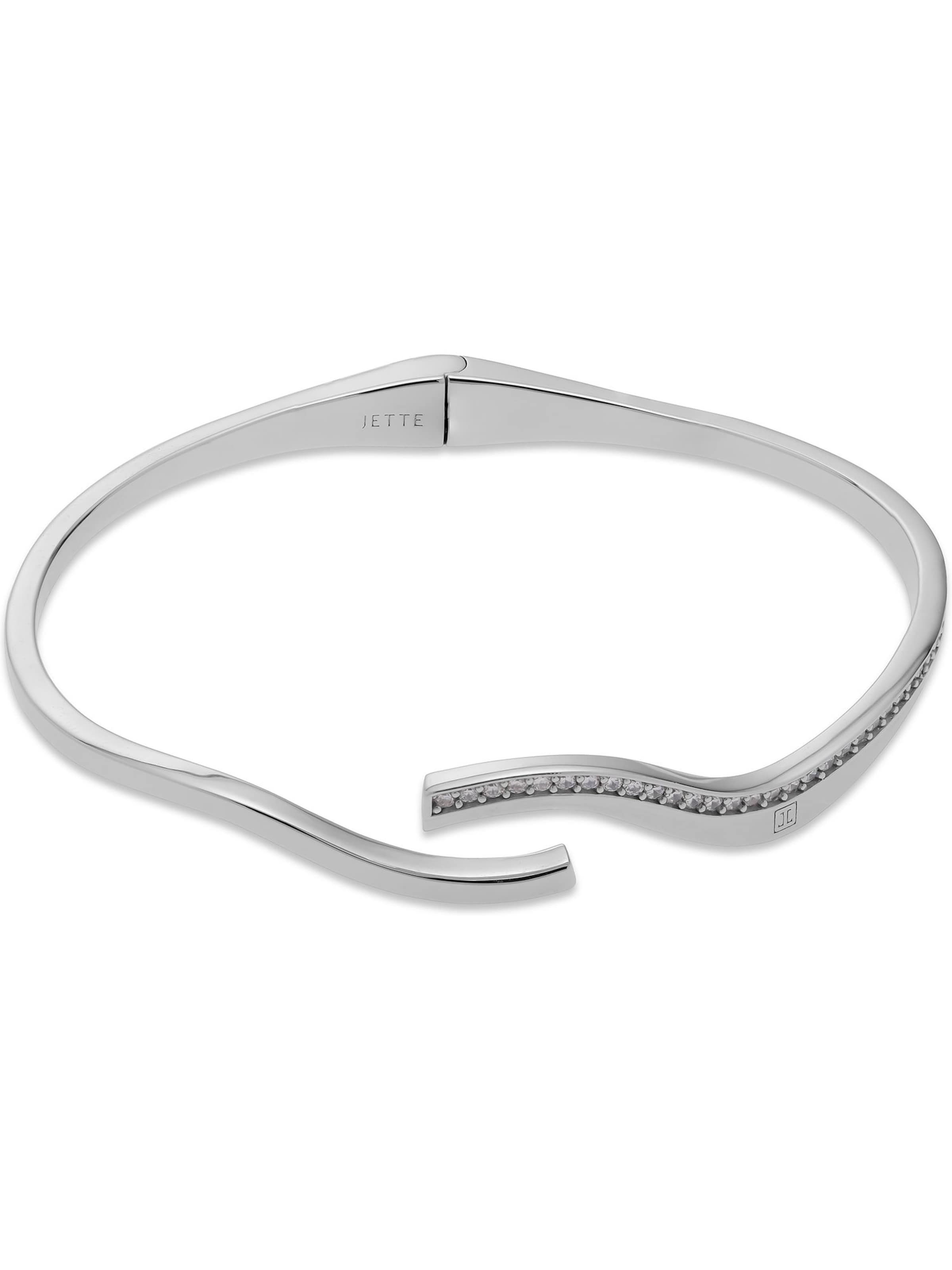 JETTE Armband in silber, Produktansicht