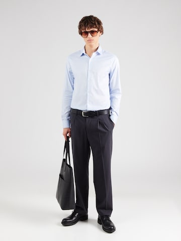 Calvin Klein Slim Fit Forretningsskjorte i blå