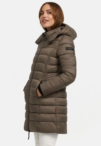 MARIKOO Winter coat 'Abendsternchen' in Brown