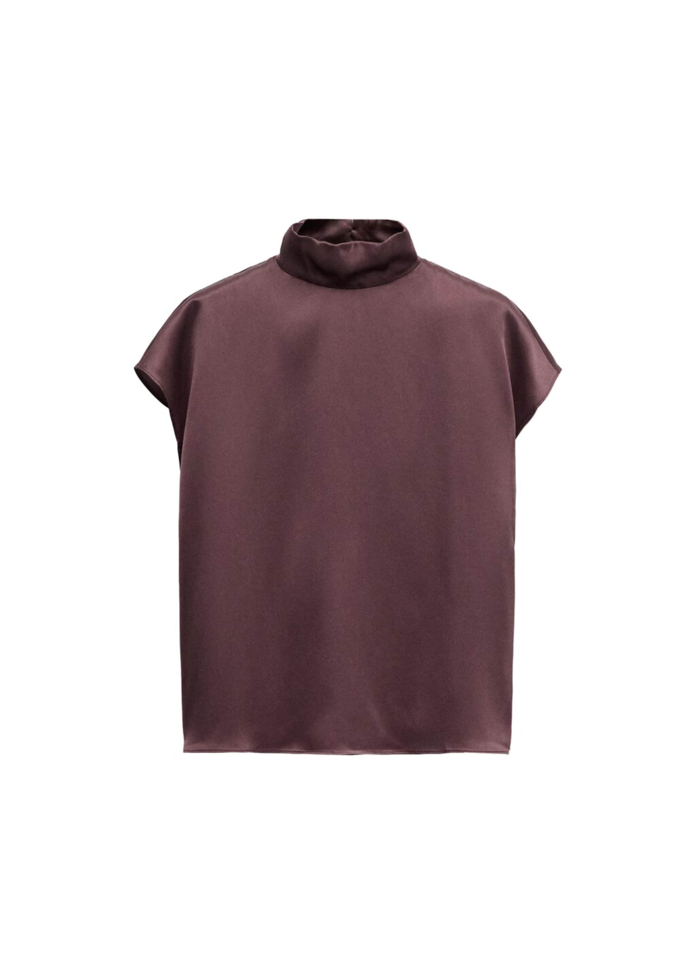 MANGO Blouse 'Lunas' in Red: front