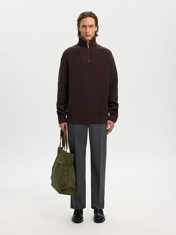 SELECTED Sweater in Brown