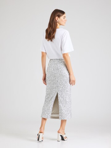 SECOND FEMALE Skirt 'Shimma' in Silver