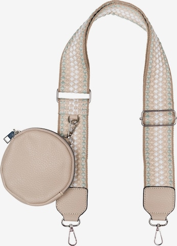 styleBREAKER Taschenzubehör 'Breiter Wechsel Taschengurt Pünktchen mit Börse' in Grau: Vorderseite