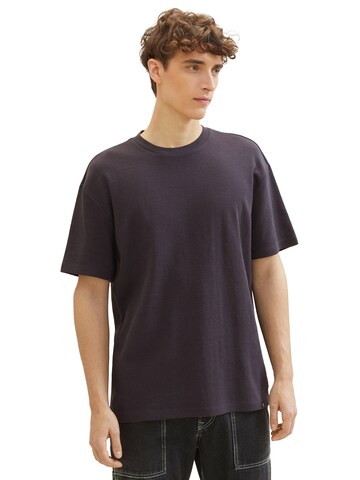 TOM TAILOR DENIM T-Shirt in Grau: Vorderseite