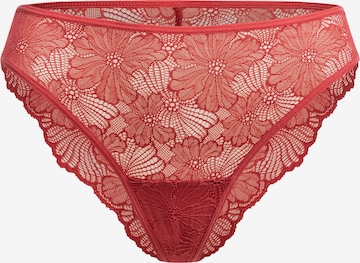 Slip 'Classy Lace' Erlich Textil en rouge : devant