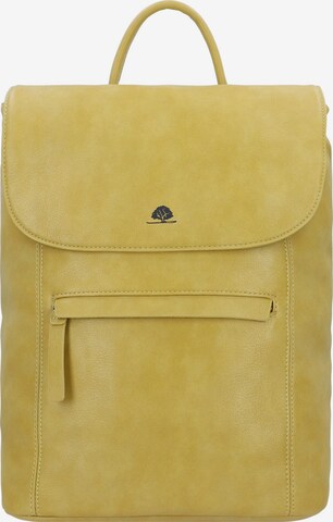 GREENBURRY Backpack 'Mad'l Dasch' in Yellow: front