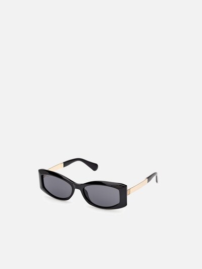 MAX&Co. Sunčane naočale 'Max &co MO0144 Shiny light blue 55/17/140 Women Sunglasses' veličine 55 u crna, Pregled proizvoda