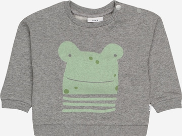 KNOT Sweatshirt  'Frog' in Grau: predná strana