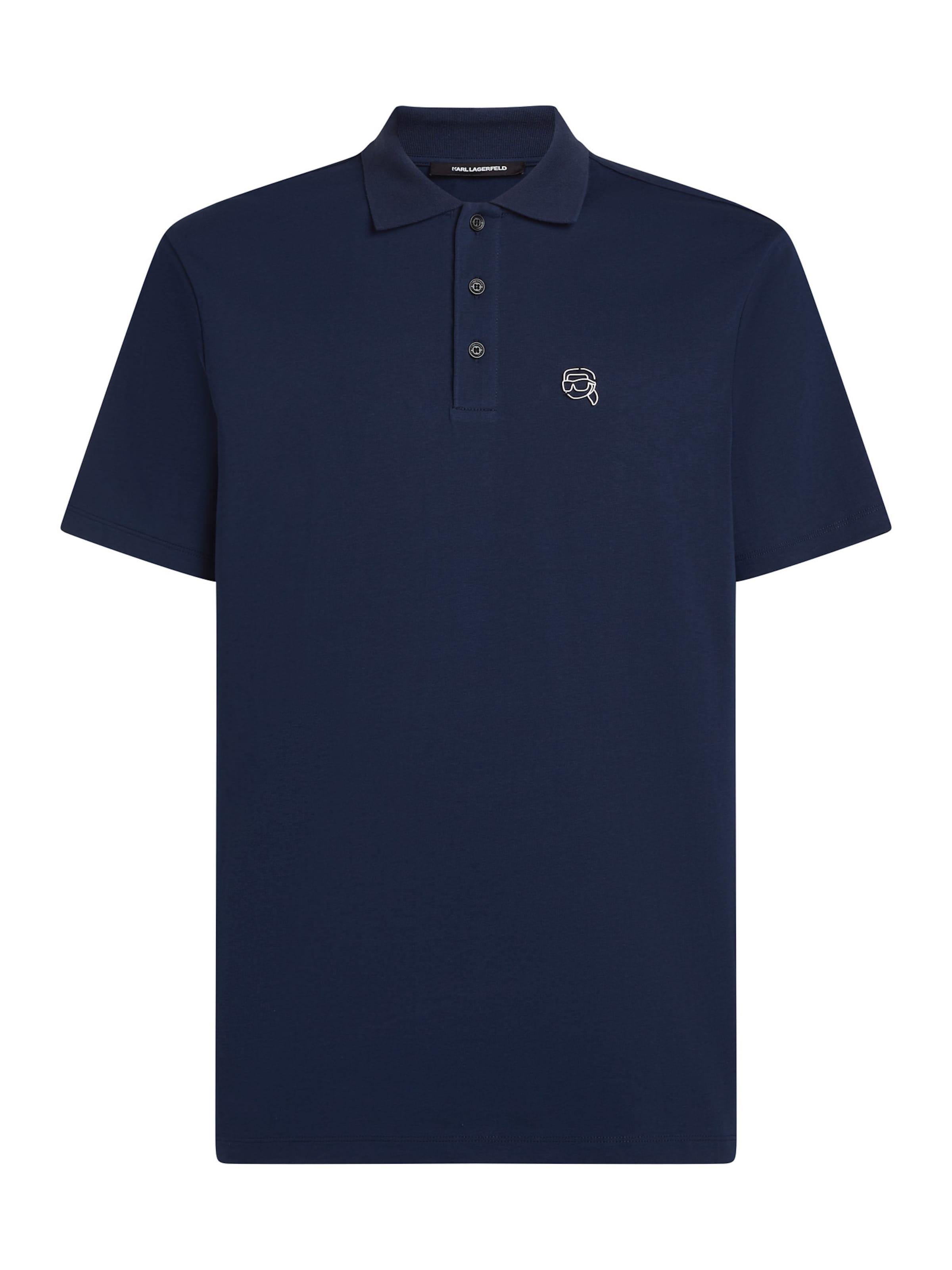 Karl Lagerfeld - Camiseta en azul: frente