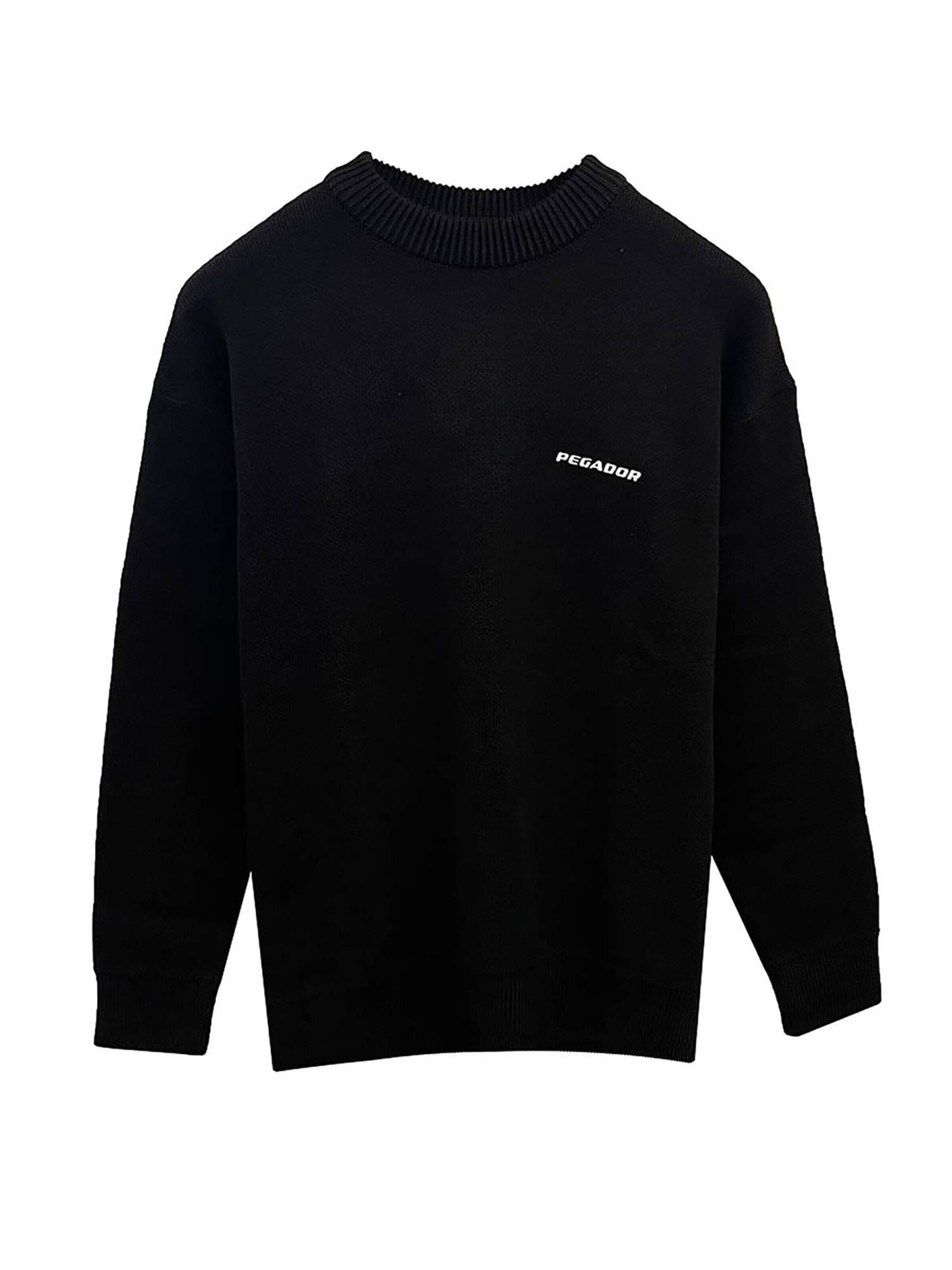 Pegador Pullover 'Logo'‌‌‌ in Schwarz: Vorderseite