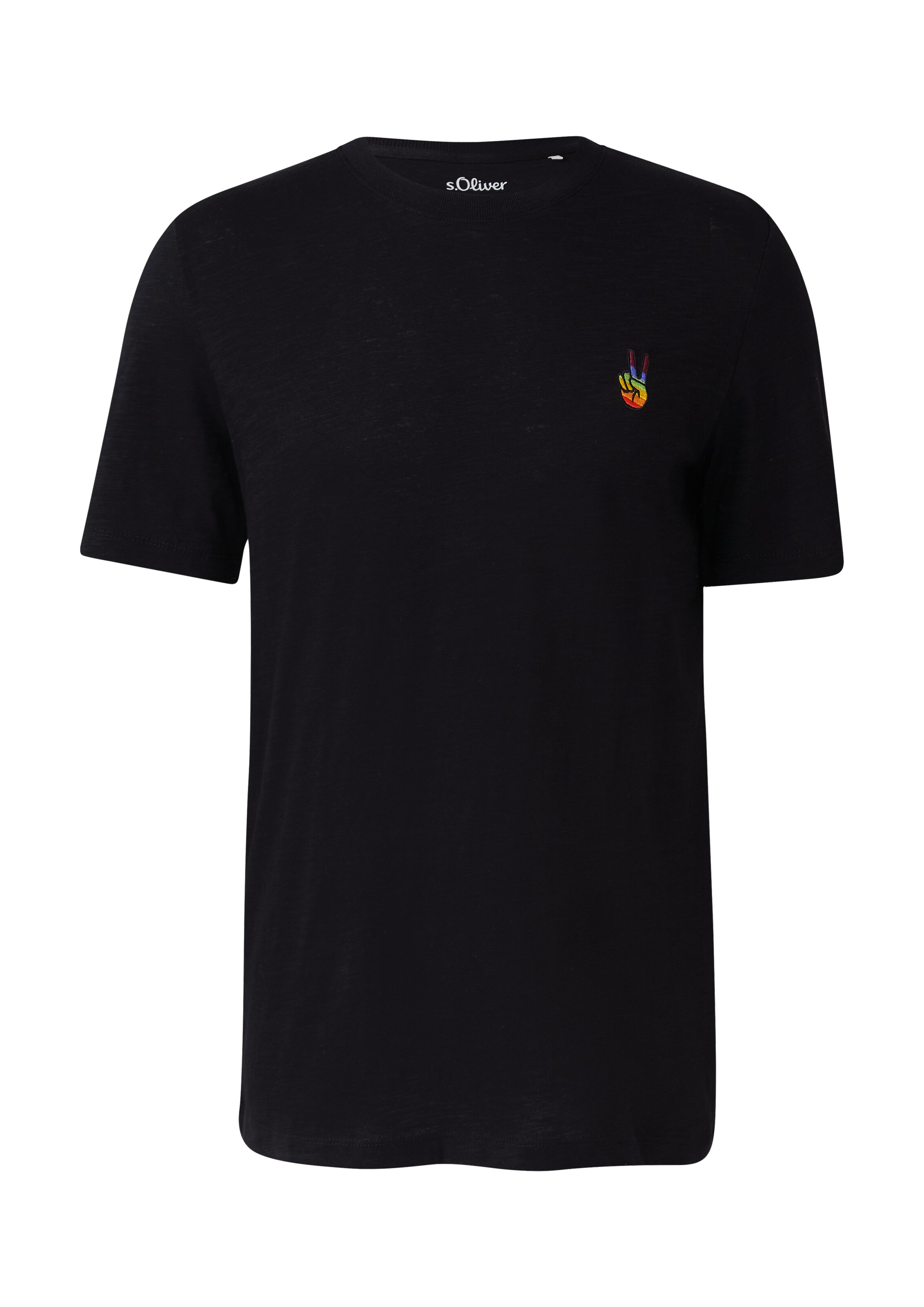 T-Shirt s.Oliver en noir : devant