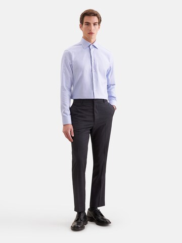 Coupe slim Chemise business SEIDENSTICKER en bleu