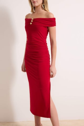 Trendyol Cocktail dress in Red