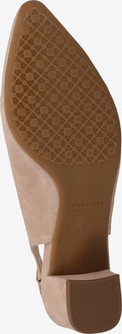 PETER KAISER Slingpumps in Beige