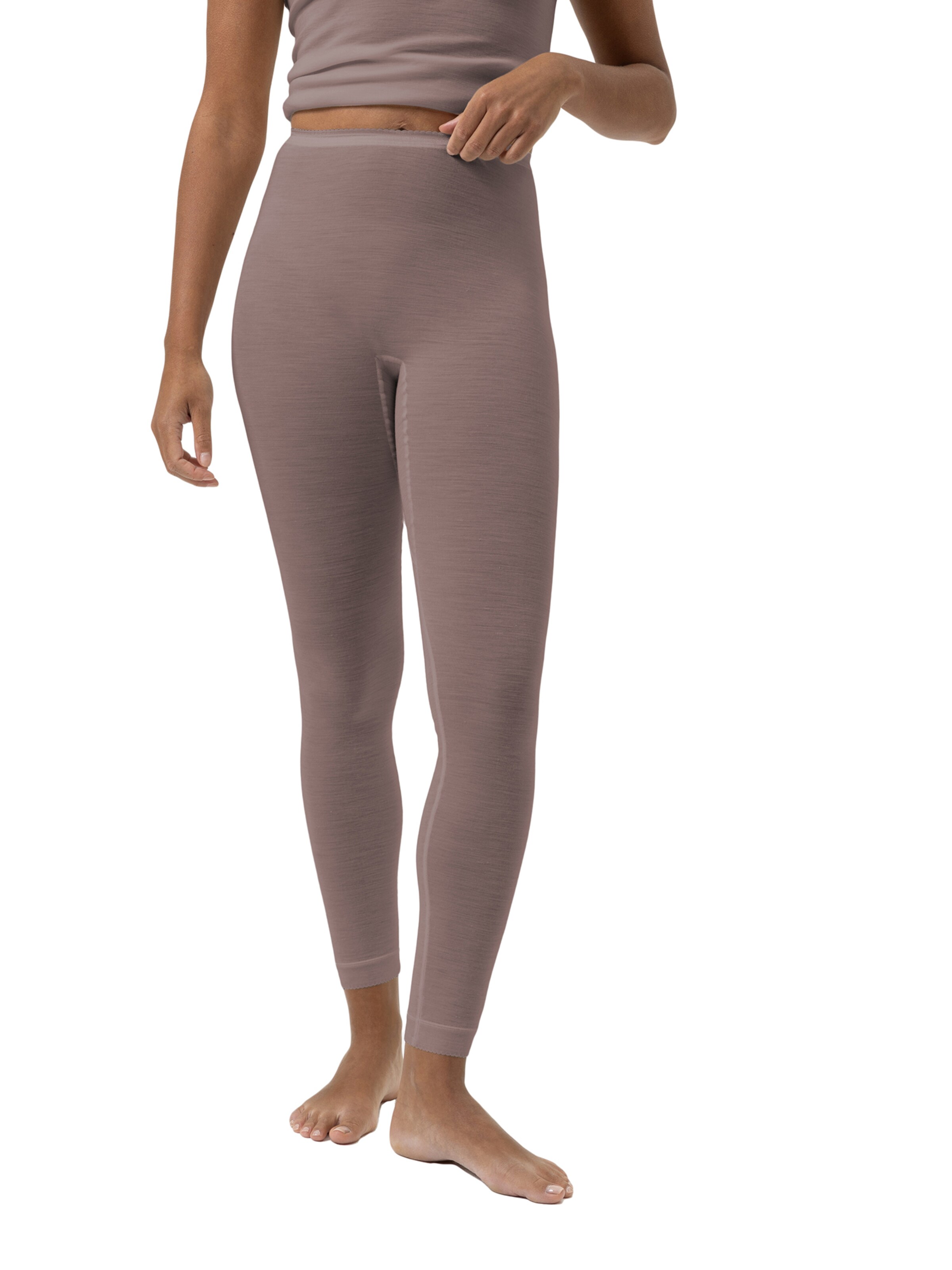 Mey Slim fit Leggings in Brown: front