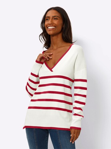 Pullover di heine in beige: frontale