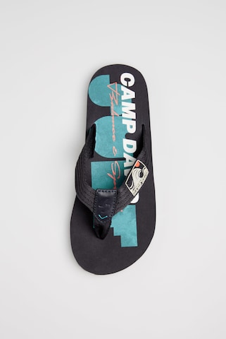 CAMP DAVID T-Bar Sandals in Blue