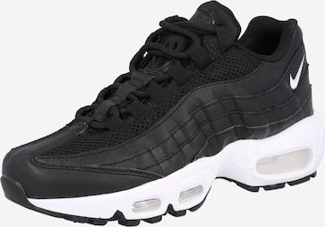 Baskets basses 'Air Max 95' Nike Sportswear en noir : devant