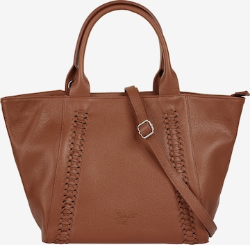 Cabas Samantha Look en marron : devant