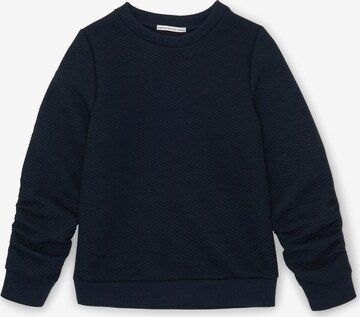 TOM TAILOR Sweatshirt in Blauw: voorkant