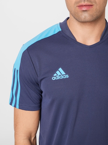 ADIDAS SPORTSWEAR Αθλητική φανέλα 'Tiro Essentials' σε μπλε