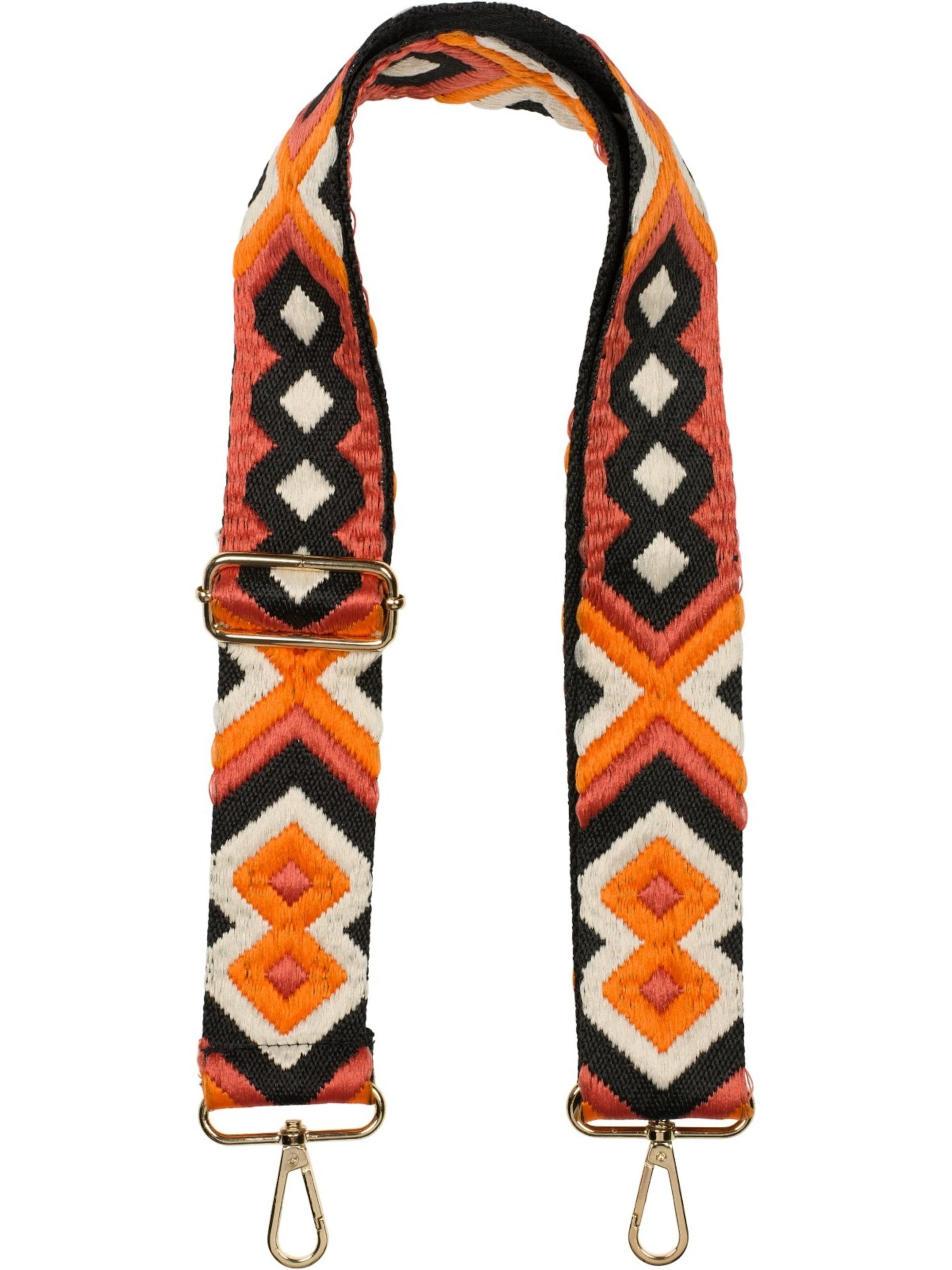 styleBREAKER Taschenzubehör 'Wechsel Taschengurt Ethno Muster bunt'‌‌‌ in Mischfarben: Vorderseite