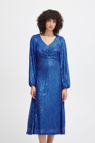 ICHI Kleid 'Fauci' in Blau: predná strana