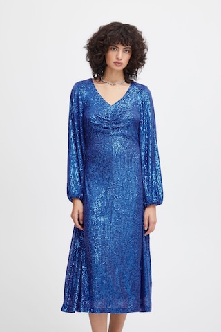ICHI Evening Dress 'fauci' in Blue: front