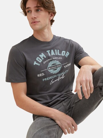 TOM TAILOR Футболка в Серый
