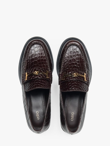 Estro Moccasins '041-2' in Brown