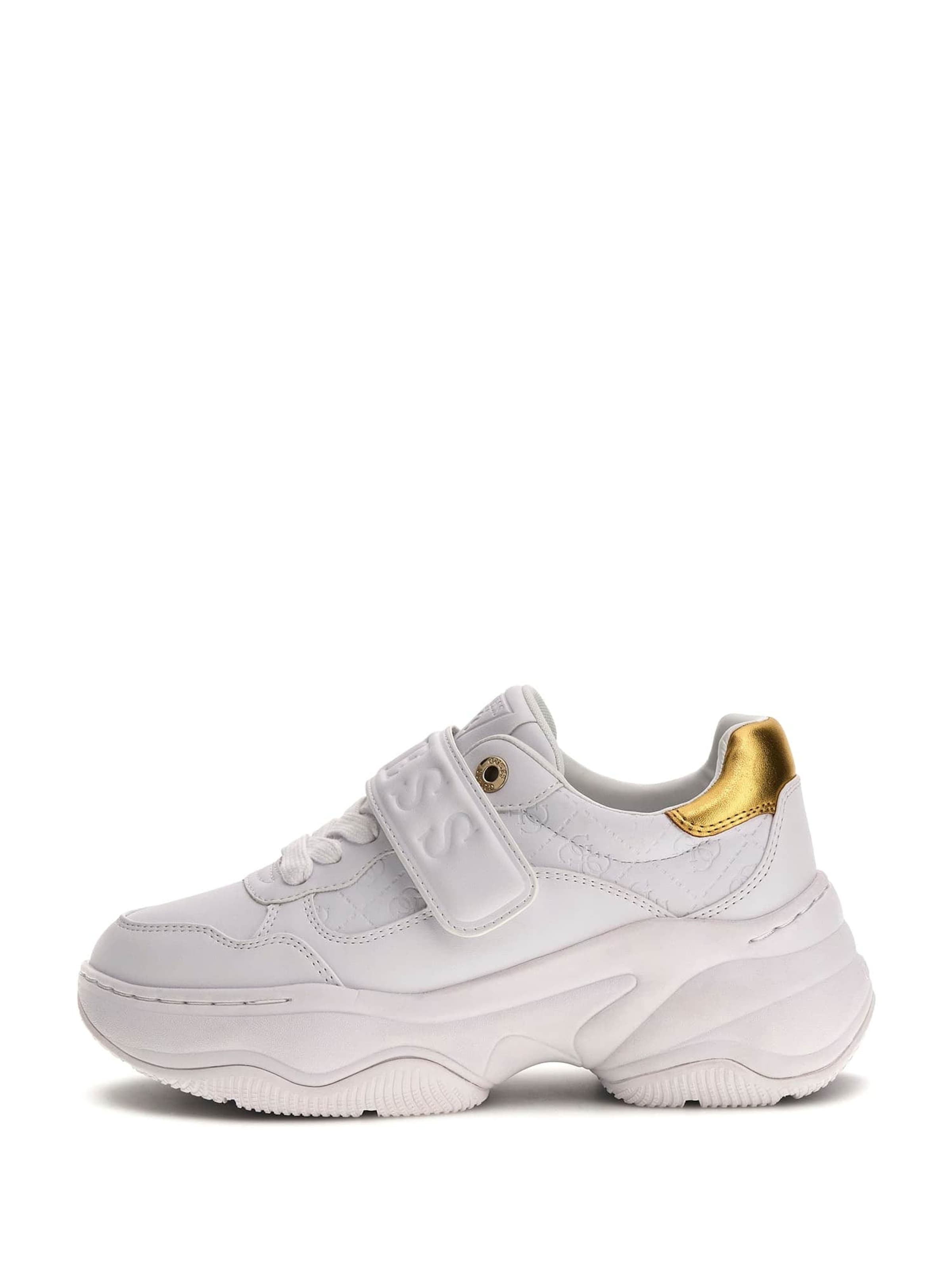 GUESS Sneaker 'Helinn' in Weiß: Vorderseite