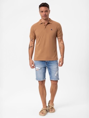 T-Shirt Daniel Hills en marron