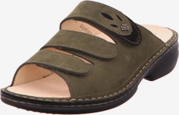 Finn Comfort Mule 'Kos' in Green: front