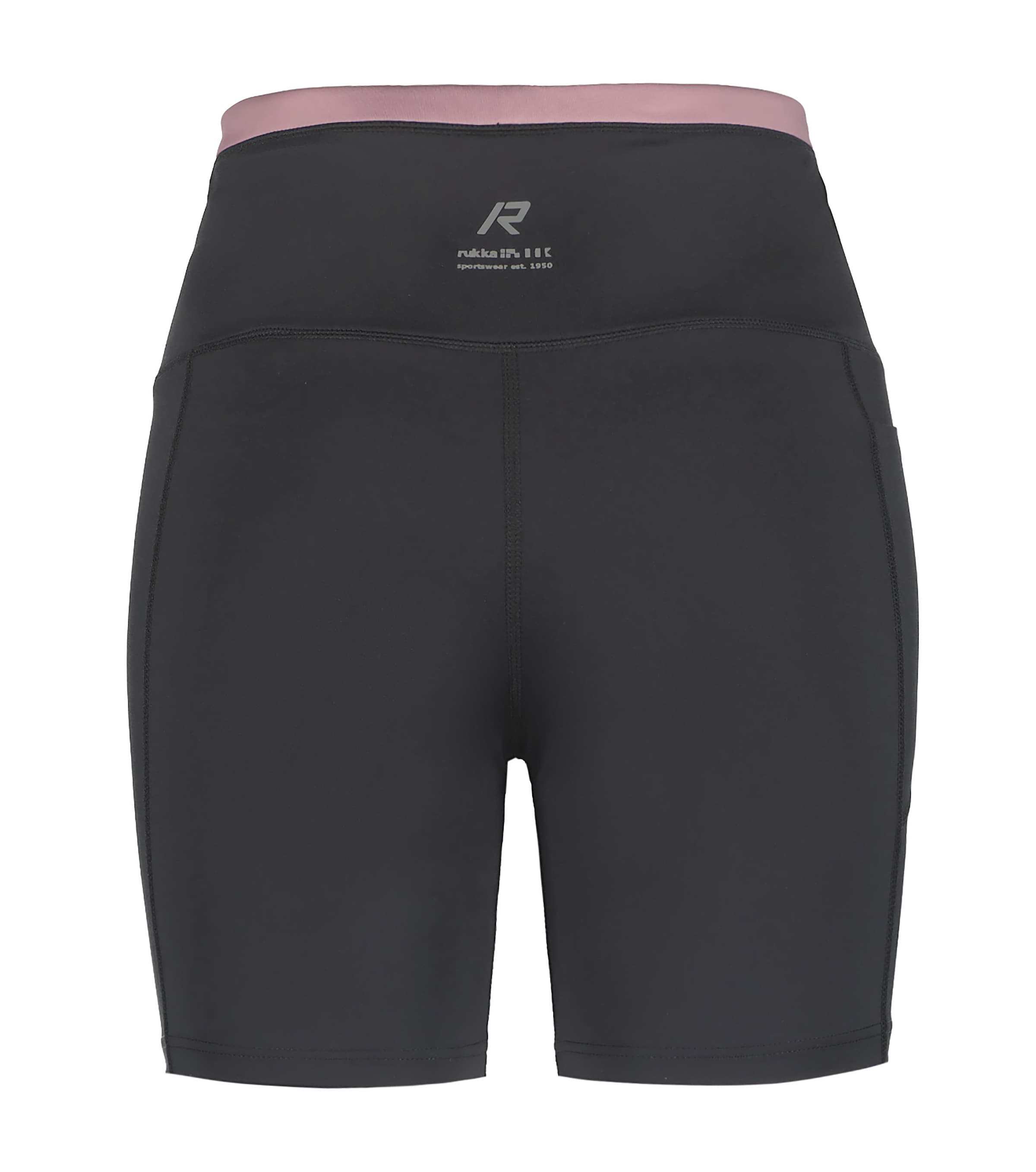 Rukka Skinny Trainingshose 'Myntti' in Schwarz