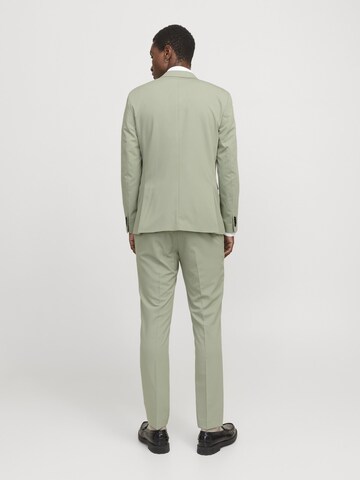 JACK & JONES Slim fit Pleated Pants 'JPRFranco' in Green