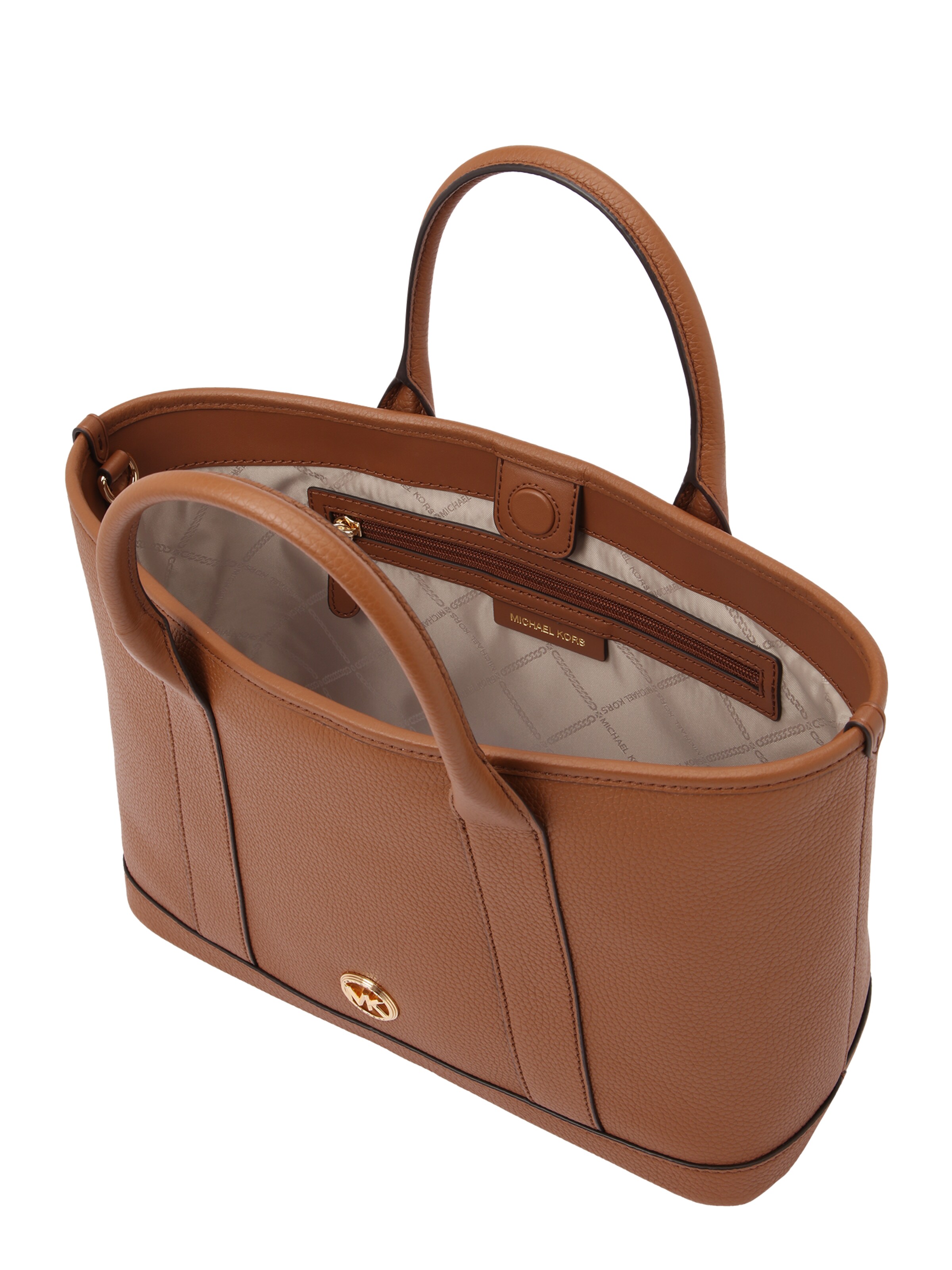 MICHAEL Michael Kors Ročna torbica 'LUISA' | rjava barva