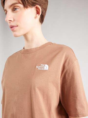Maglia extra large 'ESSENTIAL' di THE NORTH FACE in marrone