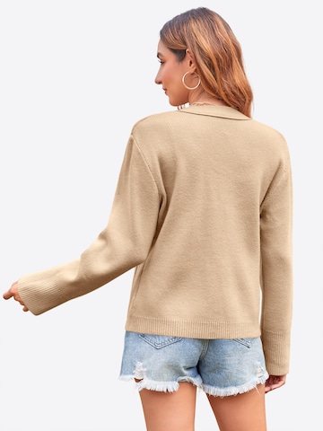 Imily Bela Kardigán - Béžová: zadná strana