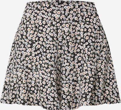 24COLOURS Shorts in hellblau / orange / schwarz / weiß, Produktansicht