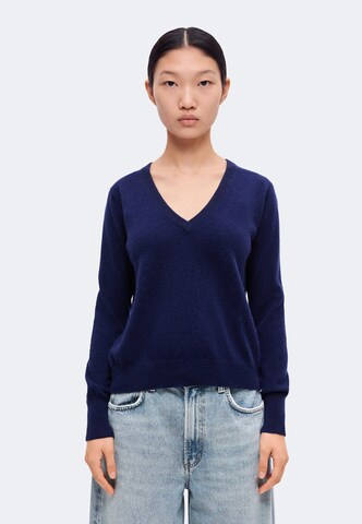 Pull-over 'Classic' Pure Cashmere NYC en bleu : devant