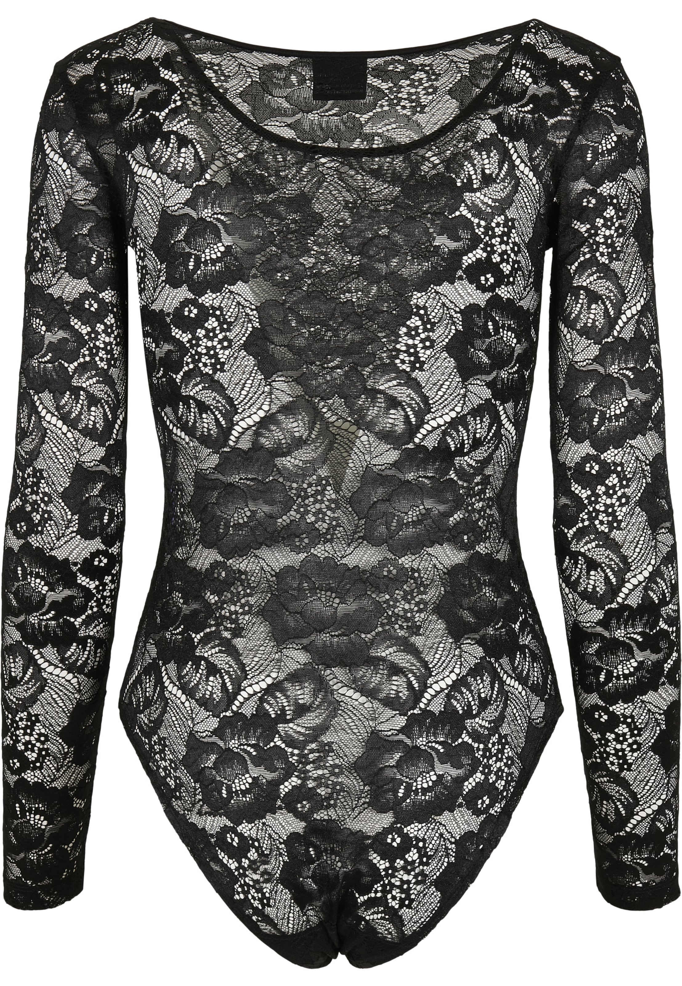 Urban Classics Shirt bodysuit in Black