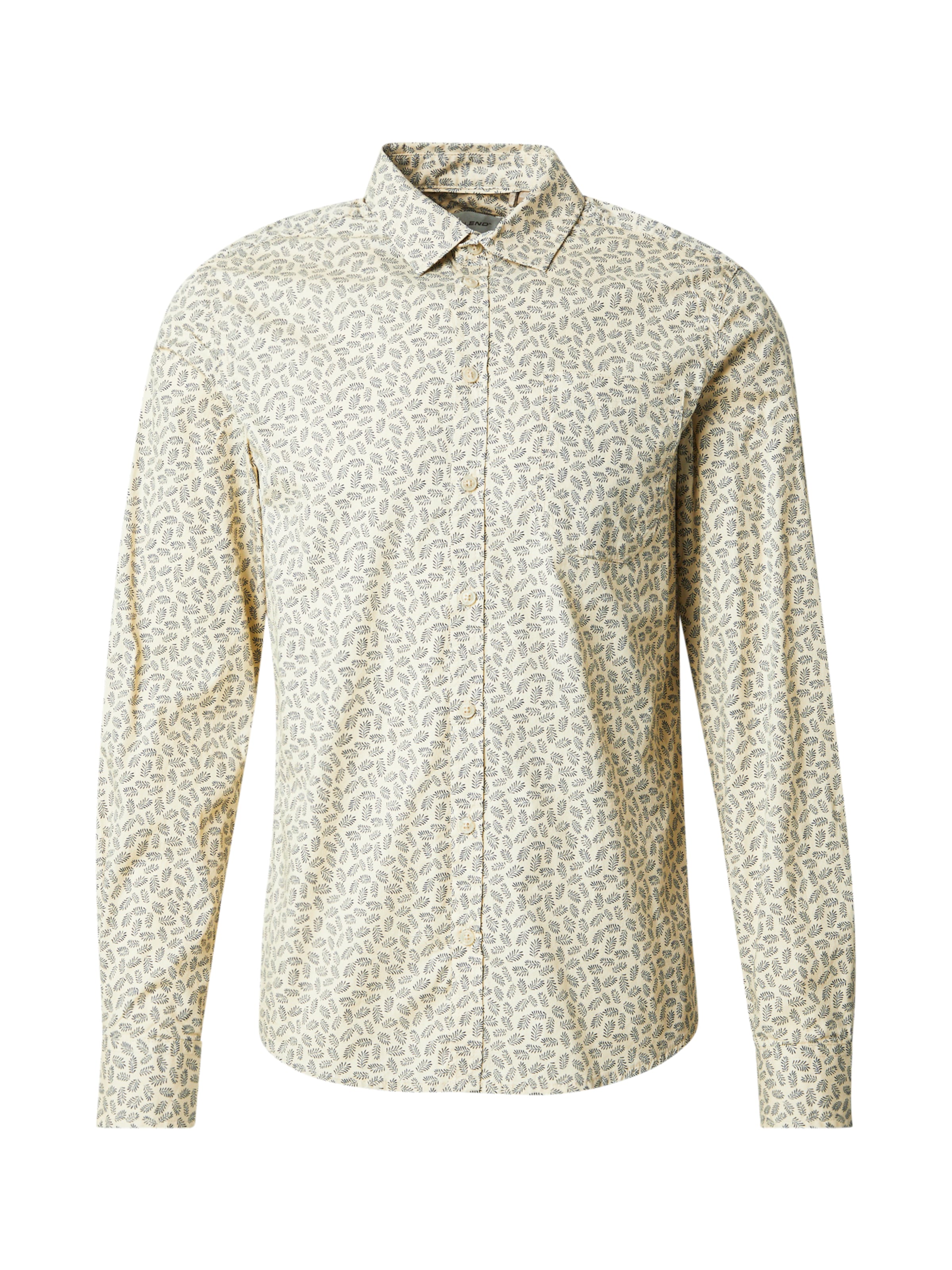 BLEND Overhemd 'BHAGGE' in Beige: voorkant