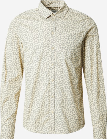 BLEND Regular Fit Paita 'BHAGGE' värissä beige: etupuoli