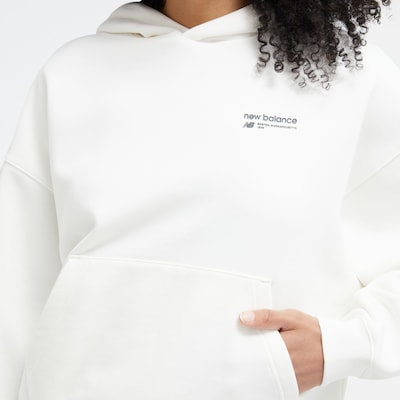 new balance Sportief sweatshirt in de kleur Wit, Productweergave