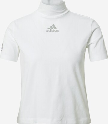 ADIDAS SPORTSWEAR Funksjonsskjorte i hvit: forside